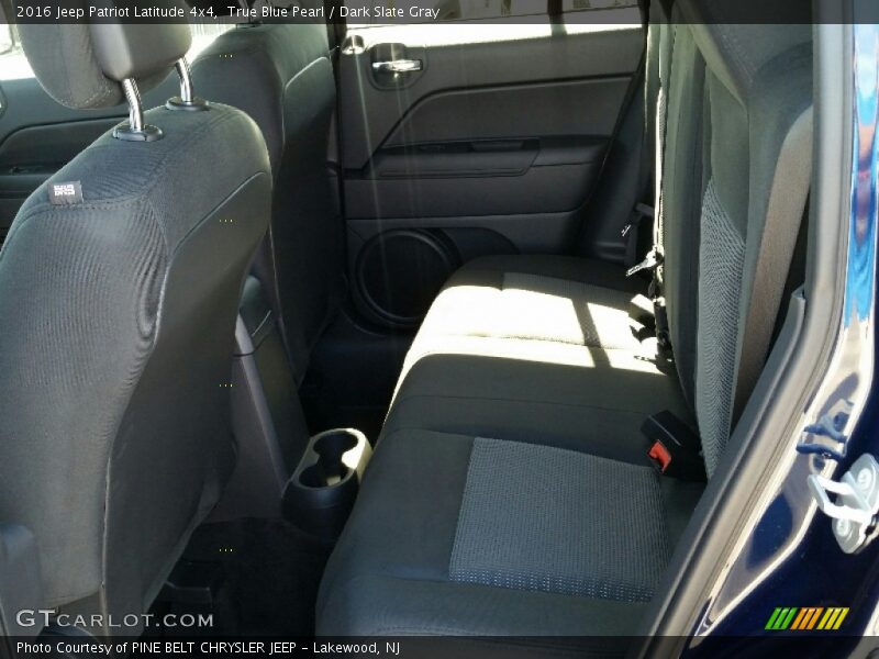 True Blue Pearl / Dark Slate Gray 2016 Jeep Patriot Latitude 4x4