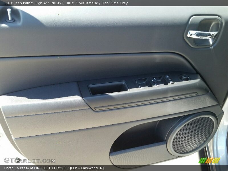 Billet Silver Metallic / Dark Slate Gray 2016 Jeep Patriot High Altitude 4x4