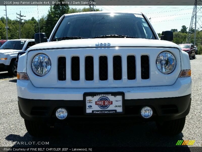 Bright White / Dark Slate Gray 2016 Jeep Patriot Latitude 4x4