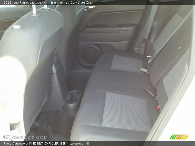 Bright White / Dark Slate Gray 2016 Jeep Patriot Latitude 4x4