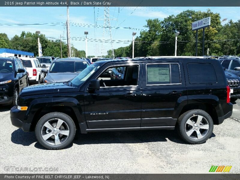 Black / Dark Slate Gray 2016 Jeep Patriot High Altitude 4x4