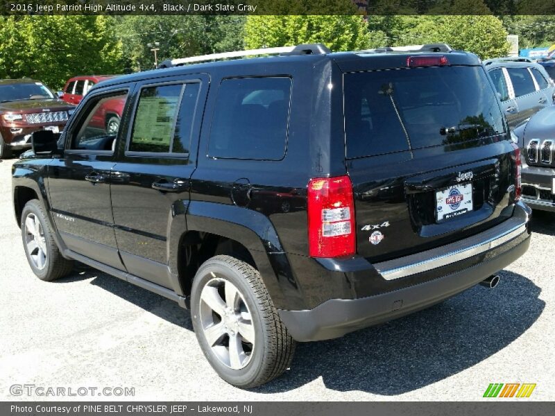 Black / Dark Slate Gray 2016 Jeep Patriot High Altitude 4x4