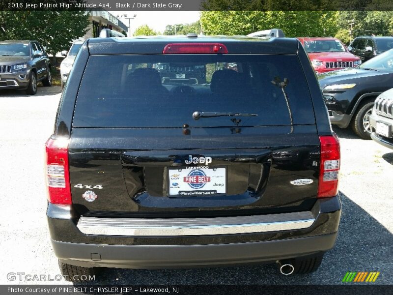 Black / Dark Slate Gray 2016 Jeep Patriot High Altitude 4x4