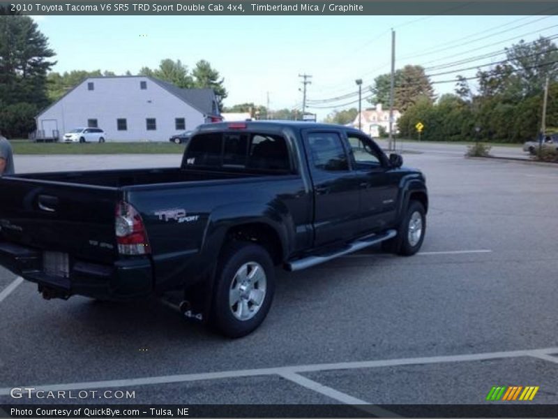 Timberland Mica / Graphite 2010 Toyota Tacoma V6 SR5 TRD Sport Double Cab 4x4