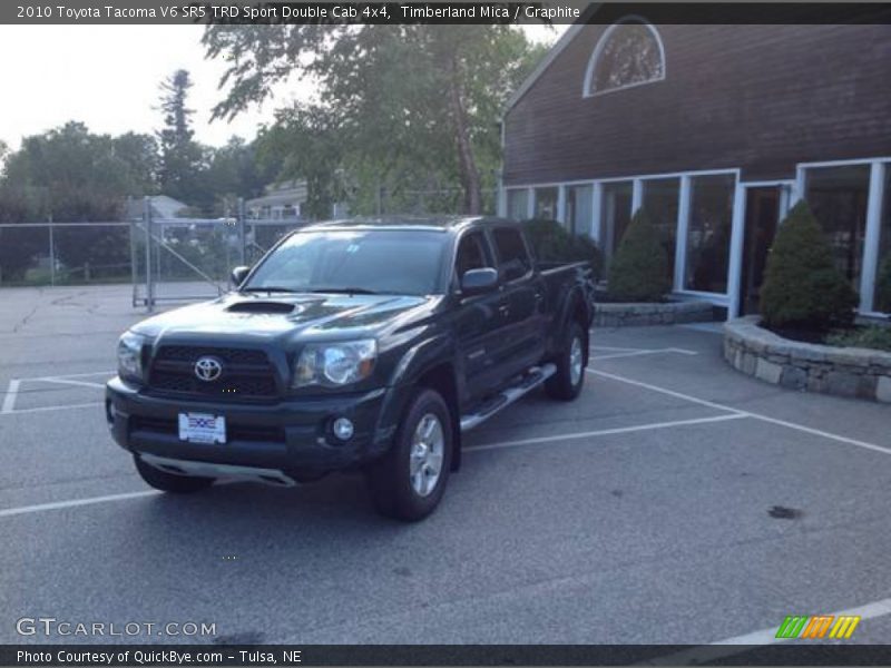 Timberland Mica / Graphite 2010 Toyota Tacoma V6 SR5 TRD Sport Double Cab 4x4