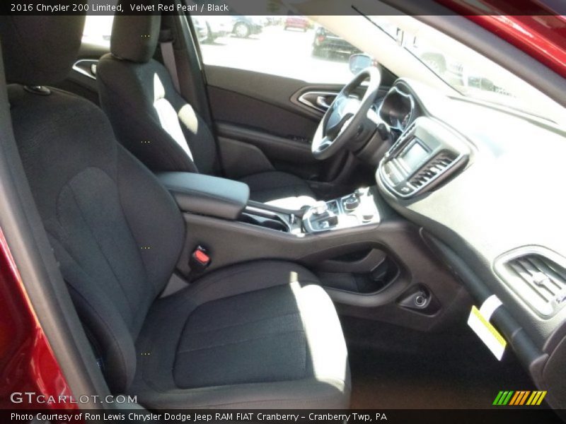 Velvet Red Pearl / Black 2016 Chrysler 200 Limited