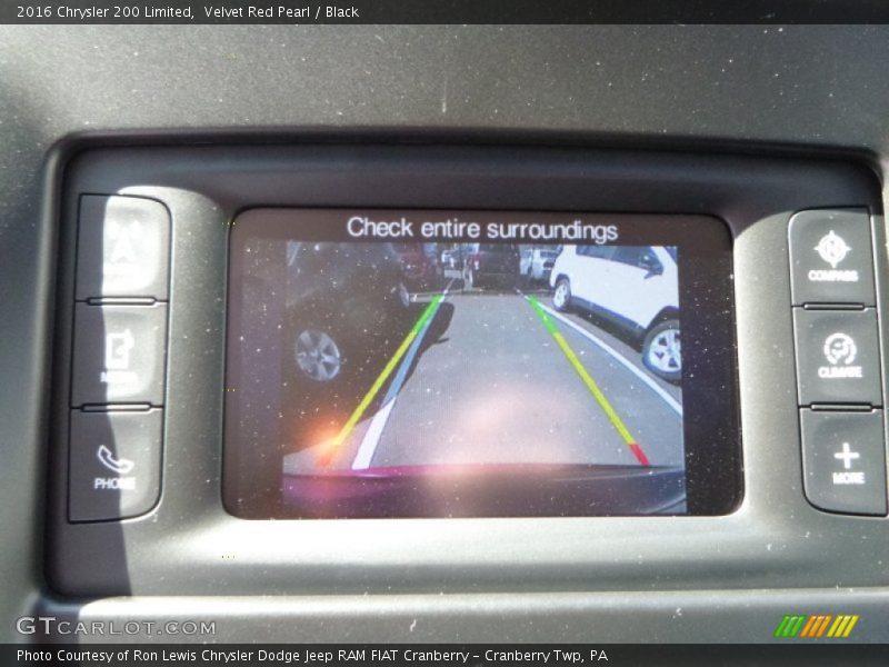 Velvet Red Pearl / Black 2016 Chrysler 200 Limited