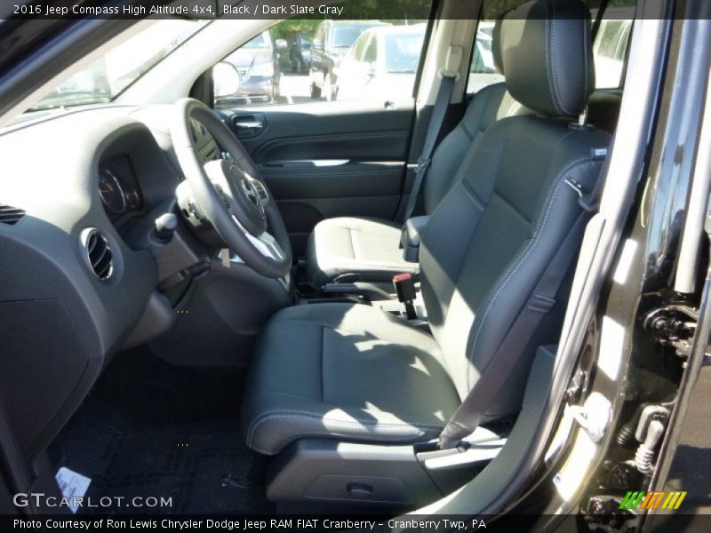 Black / Dark Slate Gray 2016 Jeep Compass High Altitude 4x4