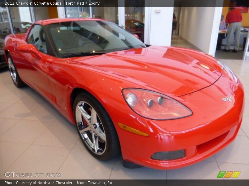 Front 3/4 View of 2012 Corvette Coupe