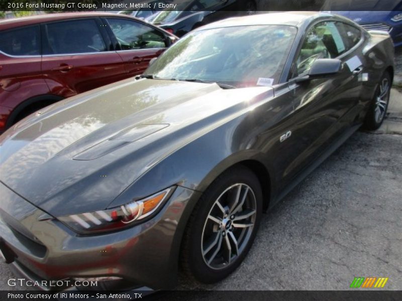 Magnetic Metallic / Ebony 2016 Ford Mustang GT Coupe