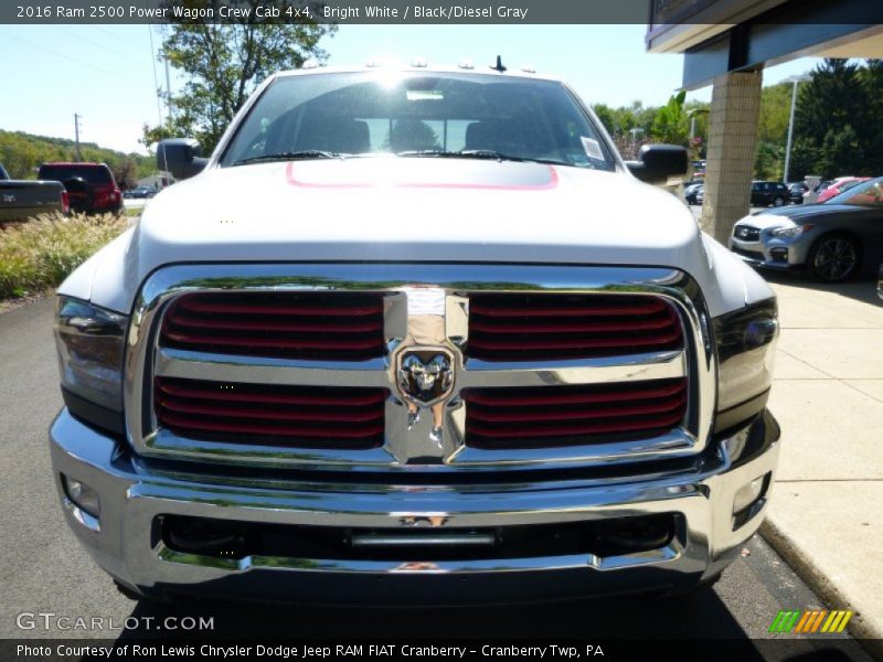 Bright White / Black/Diesel Gray 2016 Ram 2500 Power Wagon Crew Cab 4x4