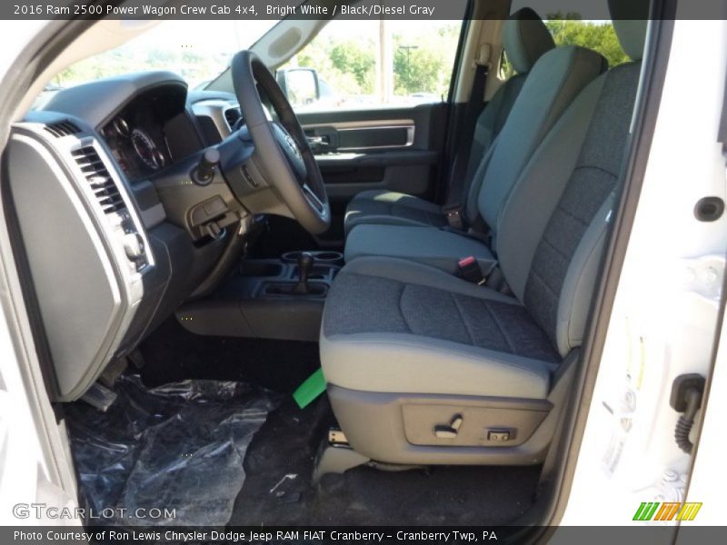 Front Seat of 2016 2500 Power Wagon Crew Cab 4x4