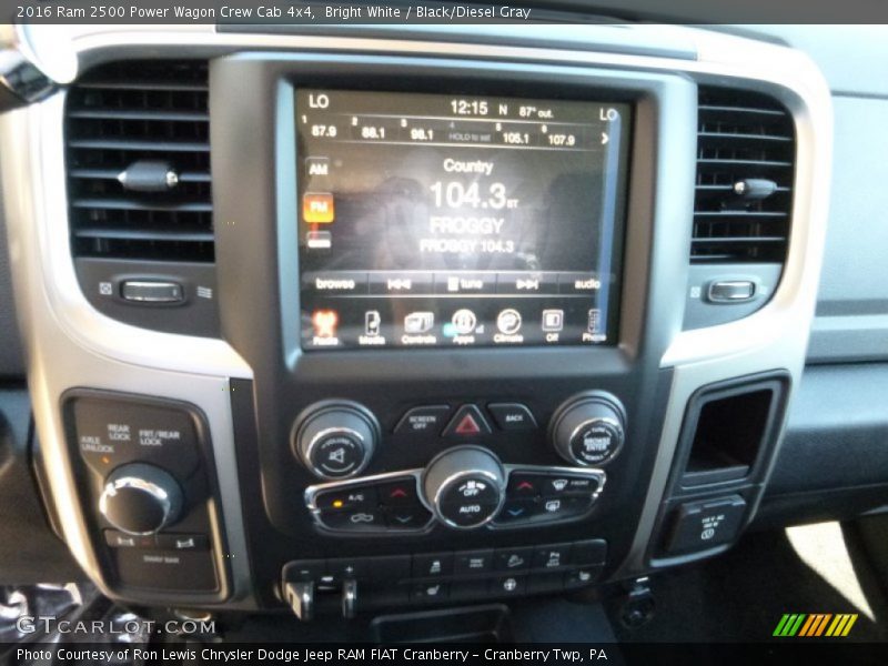 Controls of 2016 2500 Power Wagon Crew Cab 4x4