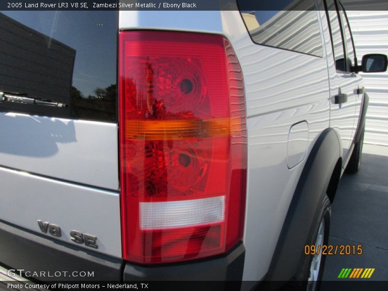 Zambezi Silver Metallic / Ebony Black 2005 Land Rover LR3 V8 SE