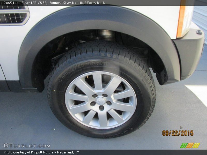 Zambezi Silver Metallic / Ebony Black 2005 Land Rover LR3 V8 SE