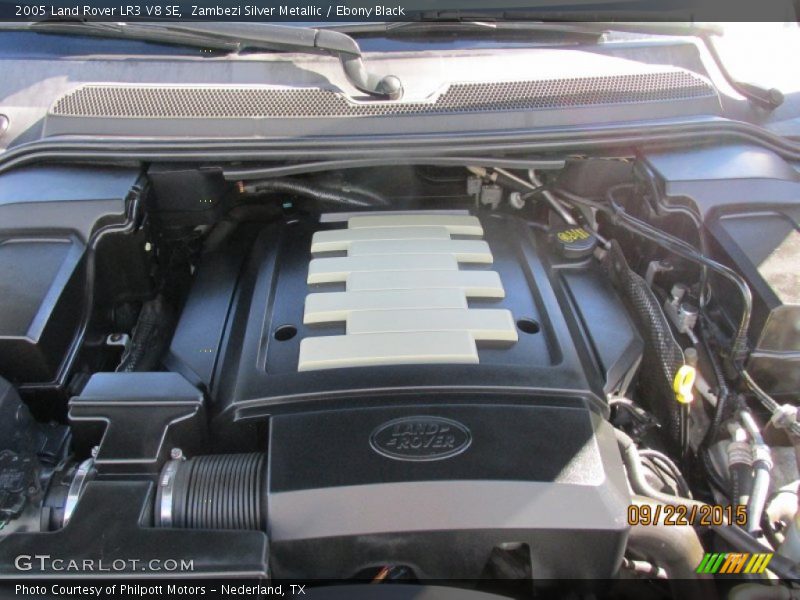 Zambezi Silver Metallic / Ebony Black 2005 Land Rover LR3 V8 SE