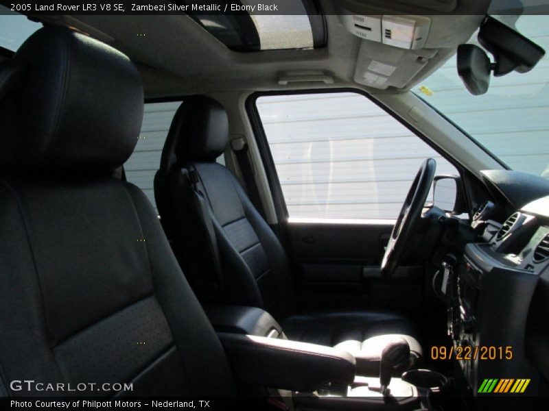 Zambezi Silver Metallic / Ebony Black 2005 Land Rover LR3 V8 SE