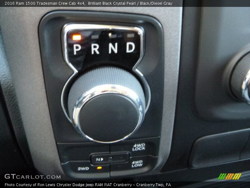  2016 1500 Tradesman Crew Cab 4x4 8 Speed Automatic Shifter