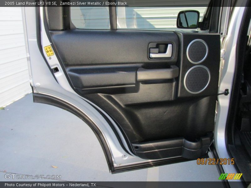 Zambezi Silver Metallic / Ebony Black 2005 Land Rover LR3 V8 SE