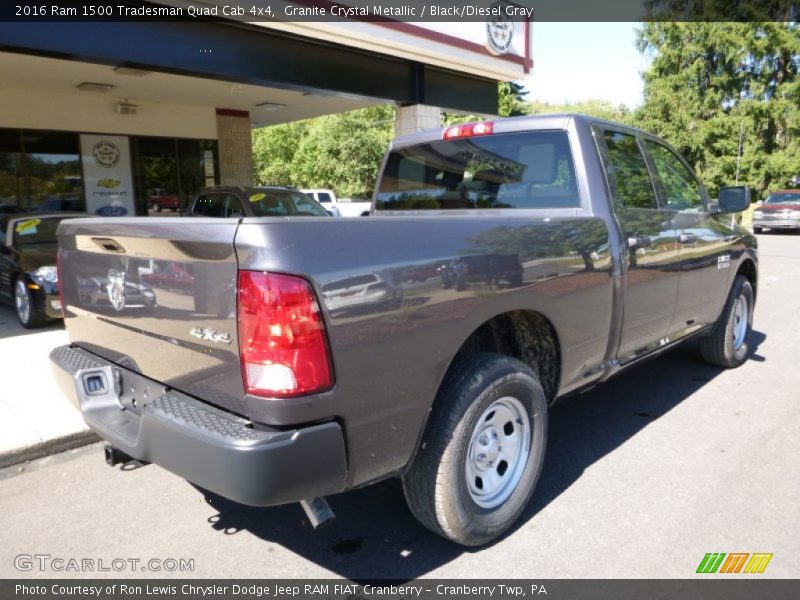 Granite Crystal Metallic / Black/Diesel Gray 2016 Ram 1500 Tradesman Quad Cab 4x4