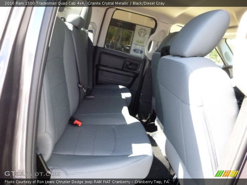 Granite Crystal Metallic / Black/Diesel Gray 2016 Ram 1500 Tradesman Quad Cab 4x4