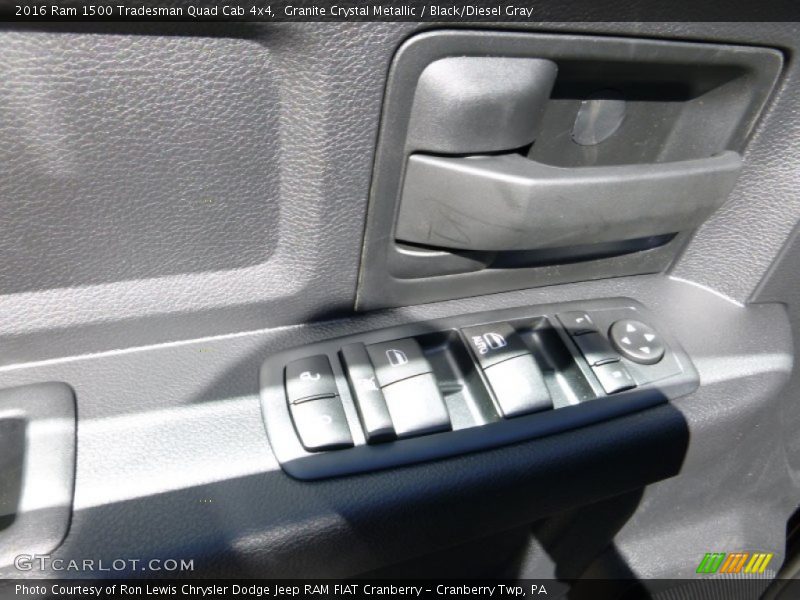 Granite Crystal Metallic / Black/Diesel Gray 2016 Ram 1500 Tradesman Quad Cab 4x4