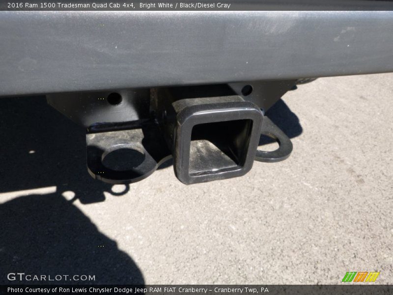 Bright White / Black/Diesel Gray 2016 Ram 1500 Tradesman Quad Cab 4x4