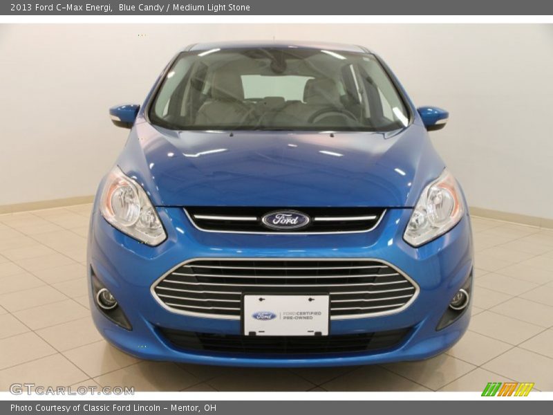 Blue Candy / Medium Light Stone 2013 Ford C-Max Energi