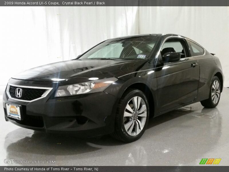 Crystal Black Pearl / Black 2009 Honda Accord LX-S Coupe
