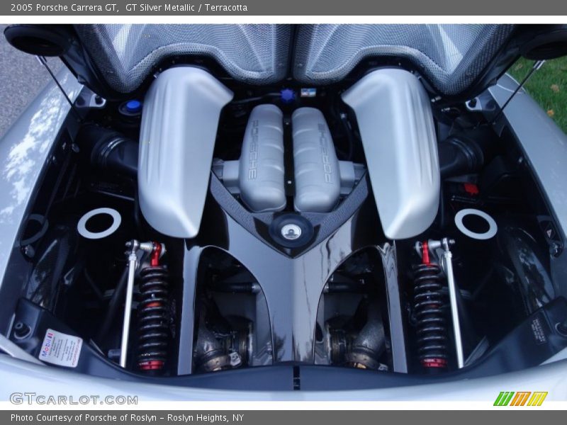  2005 Carrera GT  Engine - 5.7 Liter DOHC 40-Valve Variocam V10