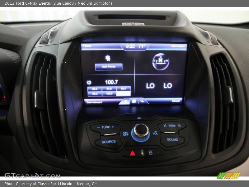 Controls of 2013 C-Max Energi