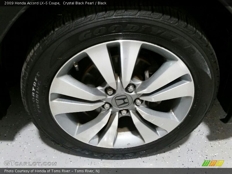 Crystal Black Pearl / Black 2009 Honda Accord LX-S Coupe