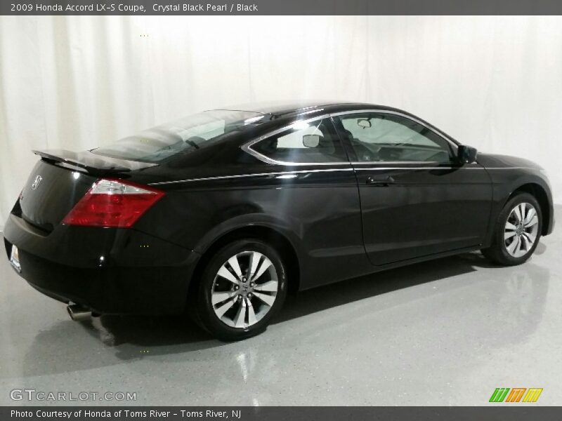 Crystal Black Pearl / Black 2009 Honda Accord LX-S Coupe