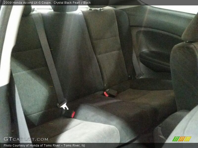 Crystal Black Pearl / Black 2009 Honda Accord LX-S Coupe