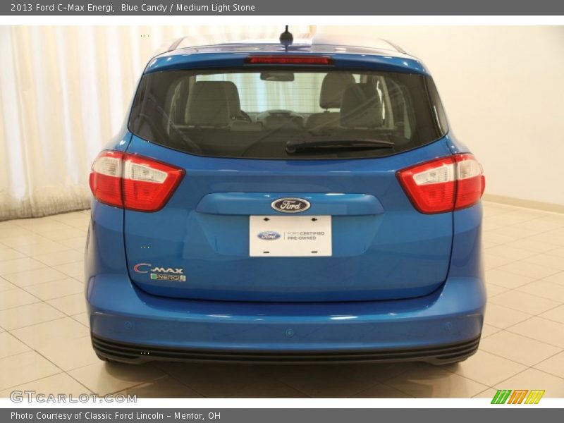 Blue Candy / Medium Light Stone 2013 Ford C-Max Energi