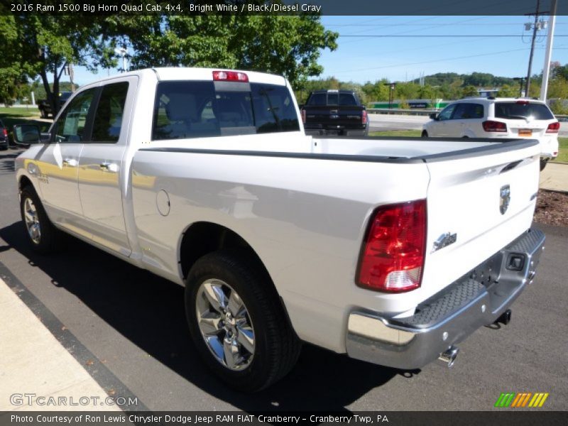  2016 1500 Big Horn Quad Cab 4x4 Bright White