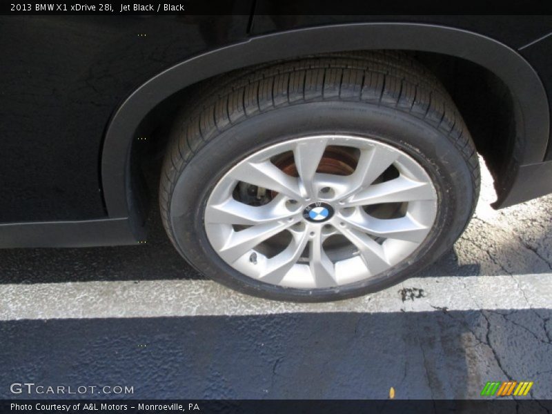 Jet Black / Black 2013 BMW X1 xDrive 28i