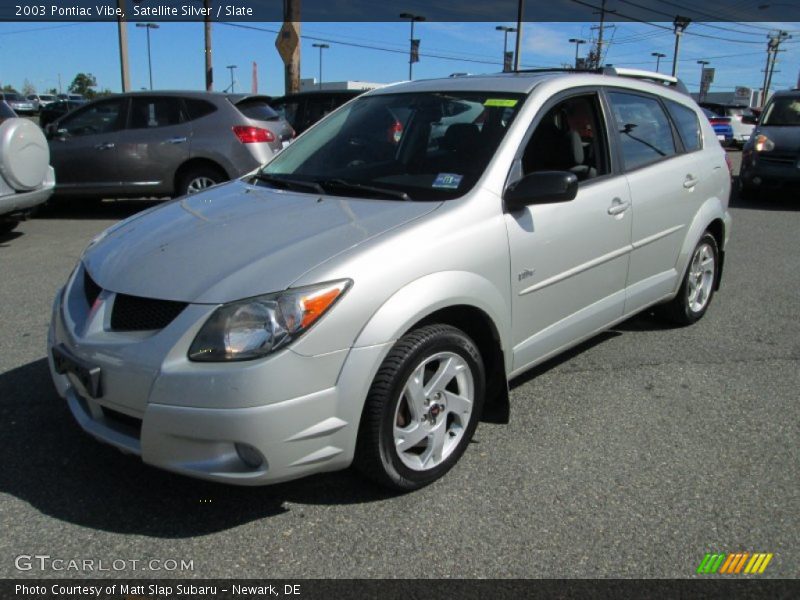 Satellite Silver / Slate 2003 Pontiac Vibe