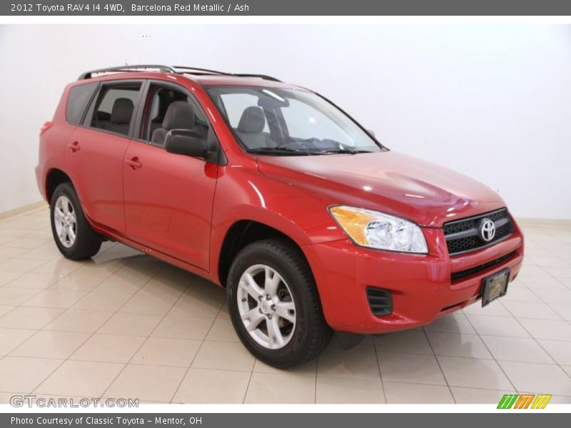 Barcelona Red Metallic / Ash 2012 Toyota RAV4 I4 4WD