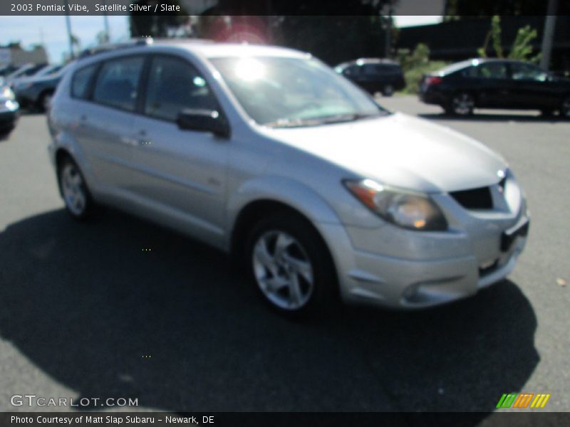 Satellite Silver / Slate 2003 Pontiac Vibe