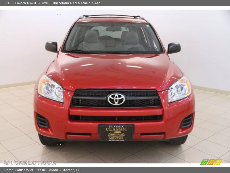 Barcelona Red Metallic / Ash 2012 Toyota RAV4 I4 4WD
