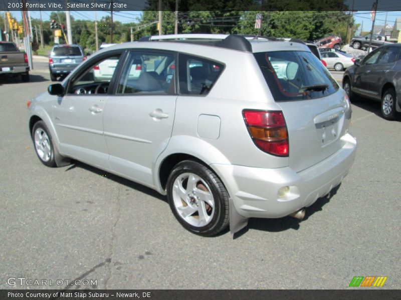 Satellite Silver / Slate 2003 Pontiac Vibe