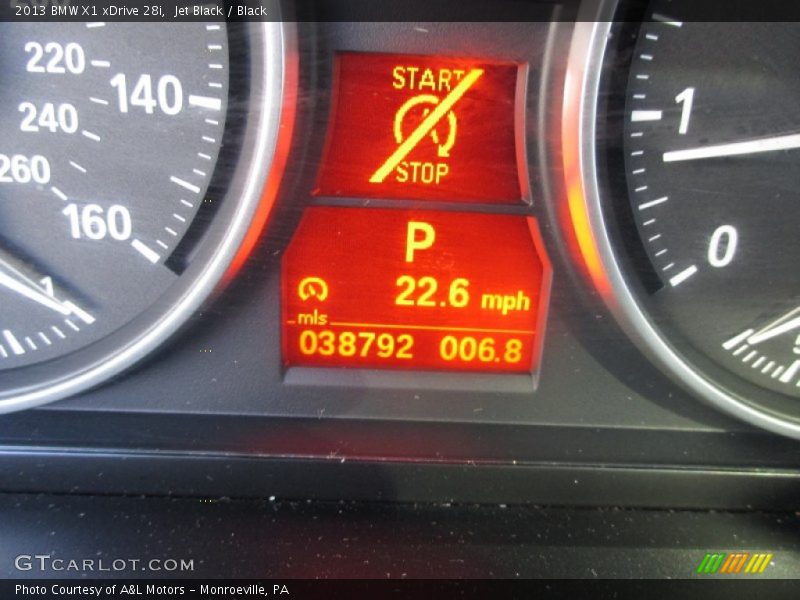 Jet Black / Black 2013 BMW X1 xDrive 28i