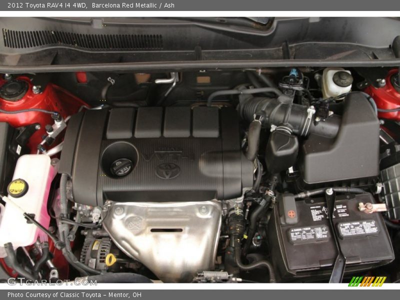 Barcelona Red Metallic / Ash 2012 Toyota RAV4 I4 4WD