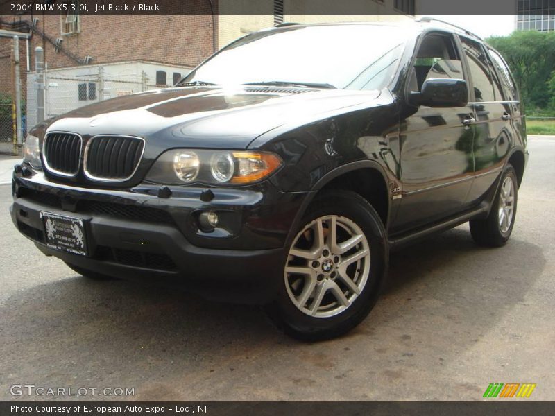 Jet Black / Black 2004 BMW X5 3.0i