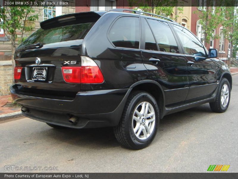 Jet Black / Black 2004 BMW X5 3.0i