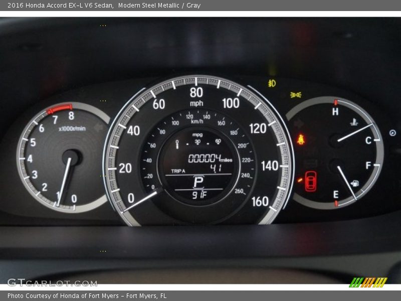  2016 Accord EX-L V6 Sedan EX-L V6 Sedan Gauges