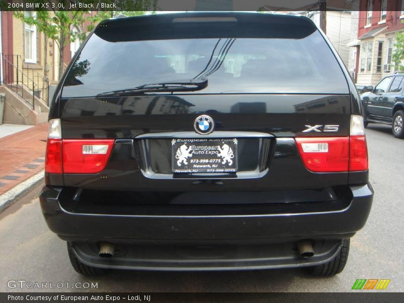 Jet Black / Black 2004 BMW X5 3.0i