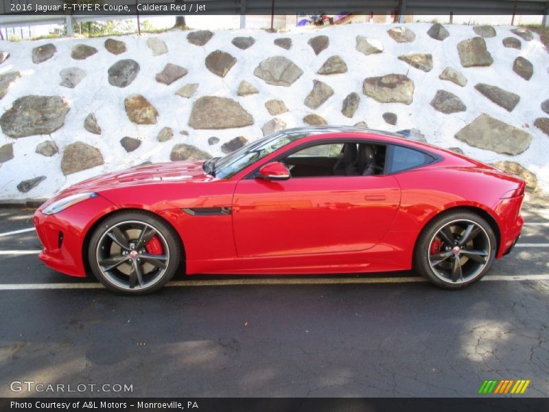  2016 F-TYPE R Coupe Caldera Red