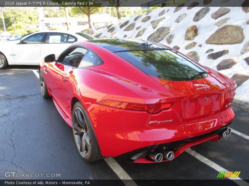 Caldera Red / Jet 2016 Jaguar F-TYPE R Coupe